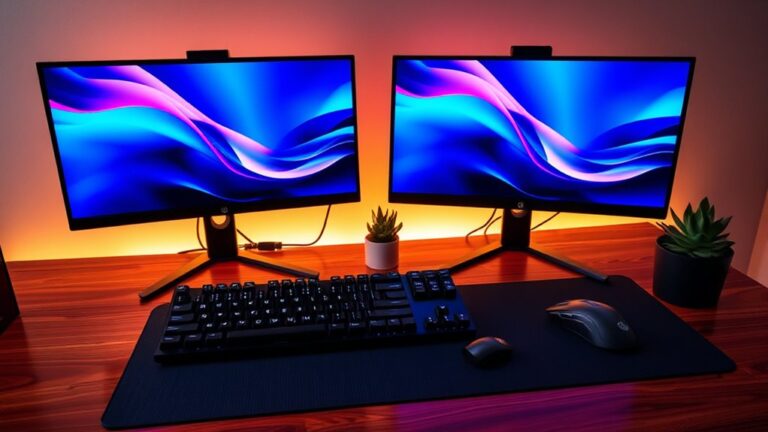 set up dual displays