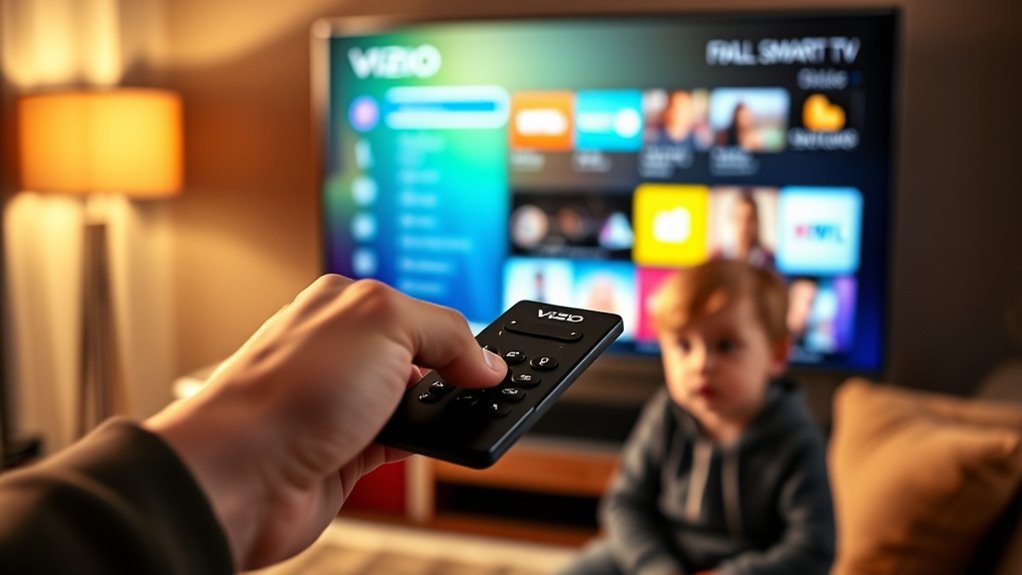 set vizio smart tv parental controls