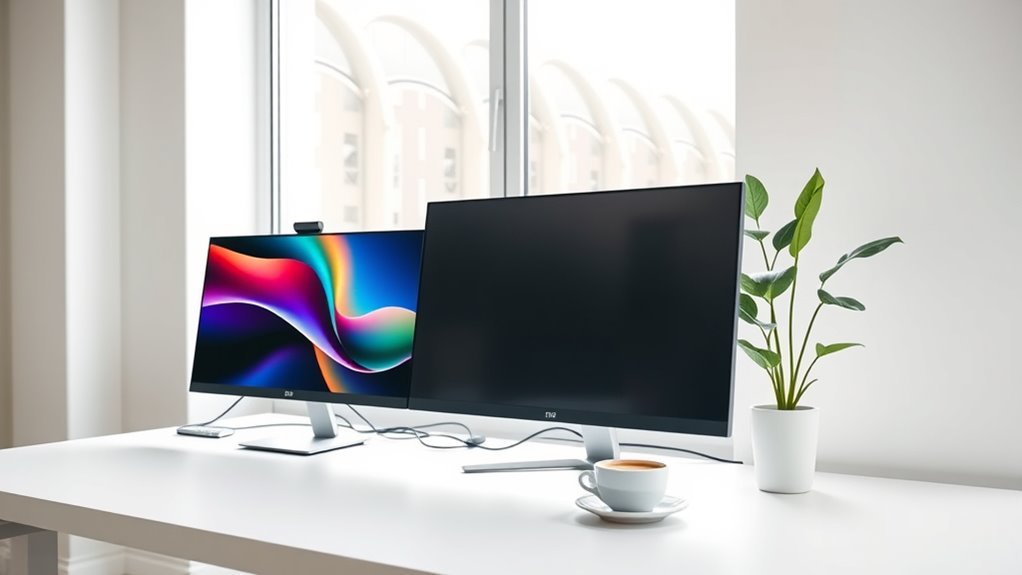 setting up dual displays