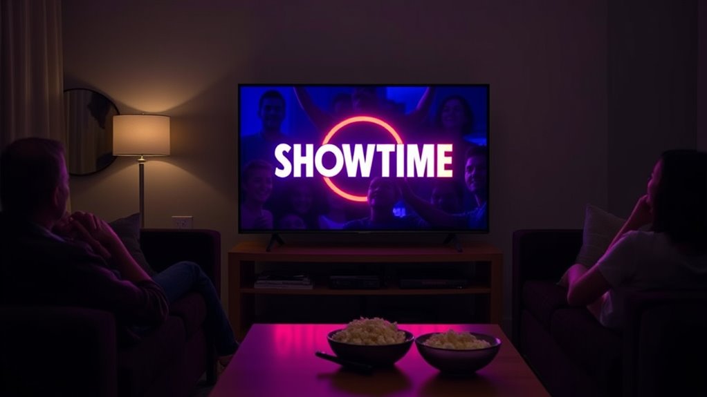 showtime availability on vizio