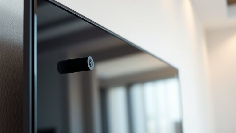 smart tv camera location