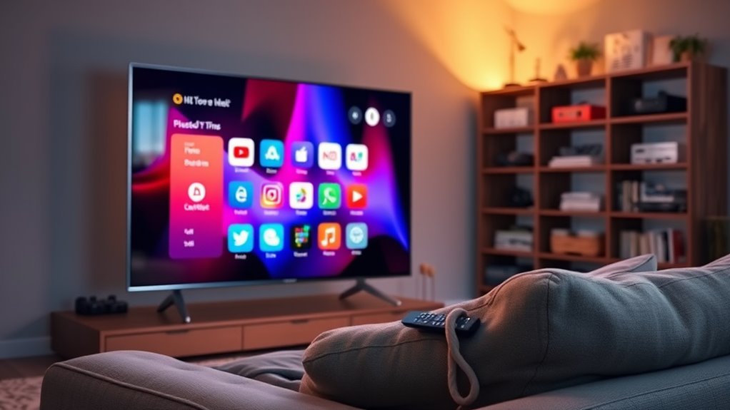 smart tv web browser availability