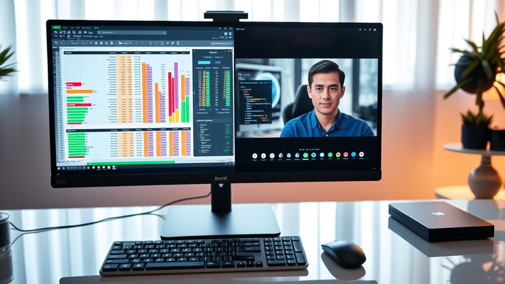 split screen pc monitor