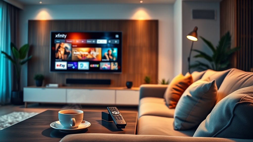 stream xfinity on smart tv