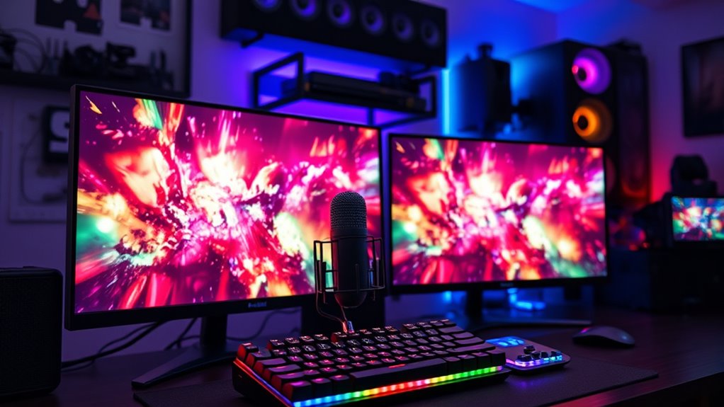 streaming with dual monitors