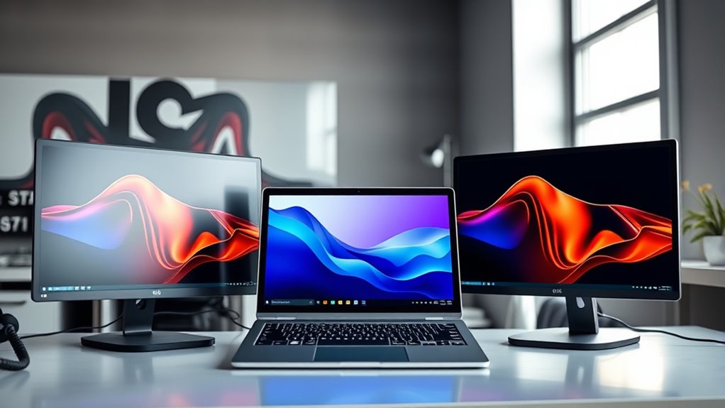 surface laptop studio monitor support