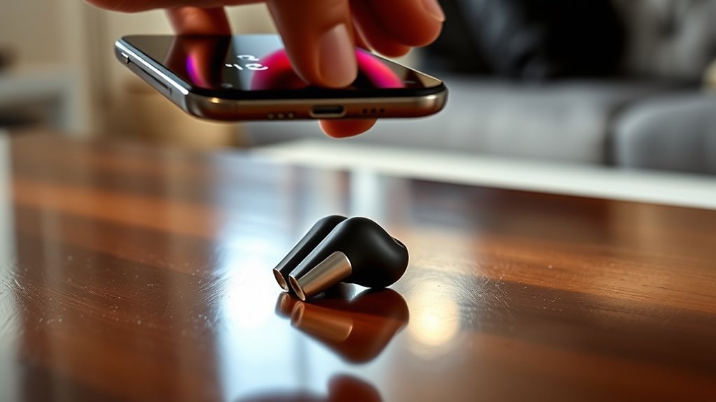 syncing wireless earbuds properly