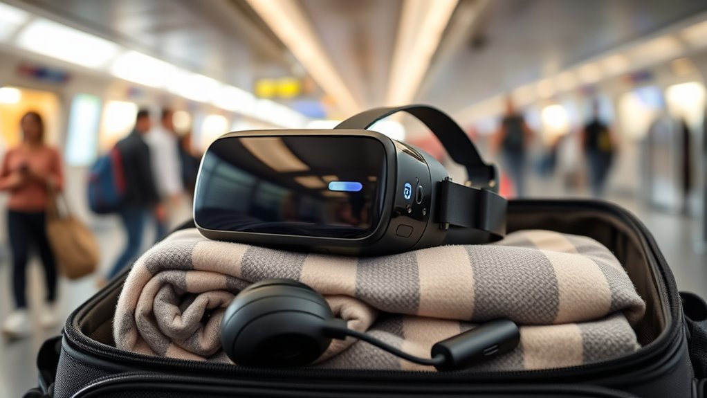 traveling with vr headset