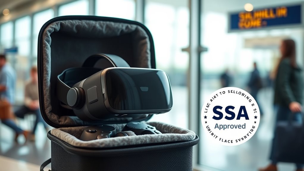 traveling with vr headset