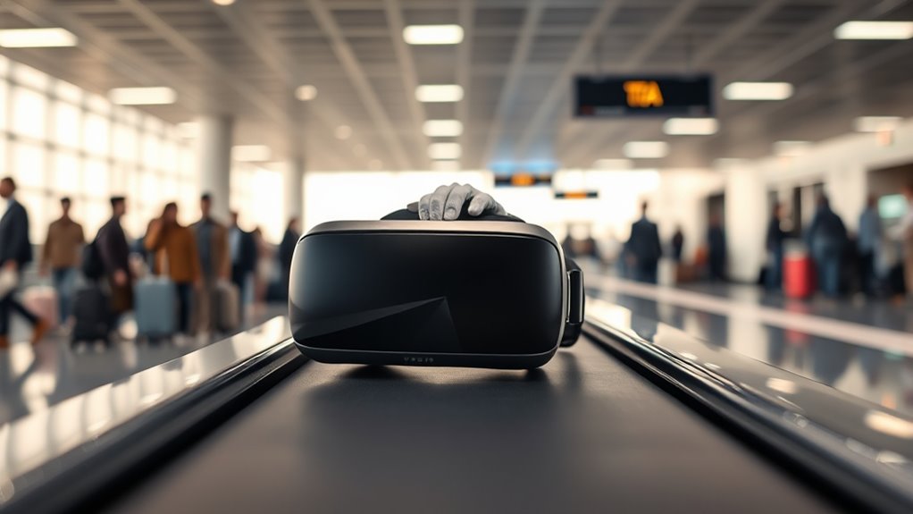 traveling with vr headset