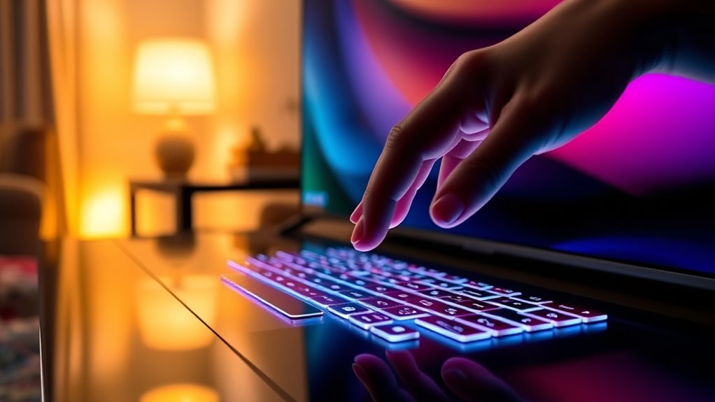 typing password on tcl tv