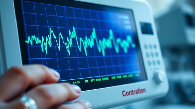 understanding contraction monitor readings
