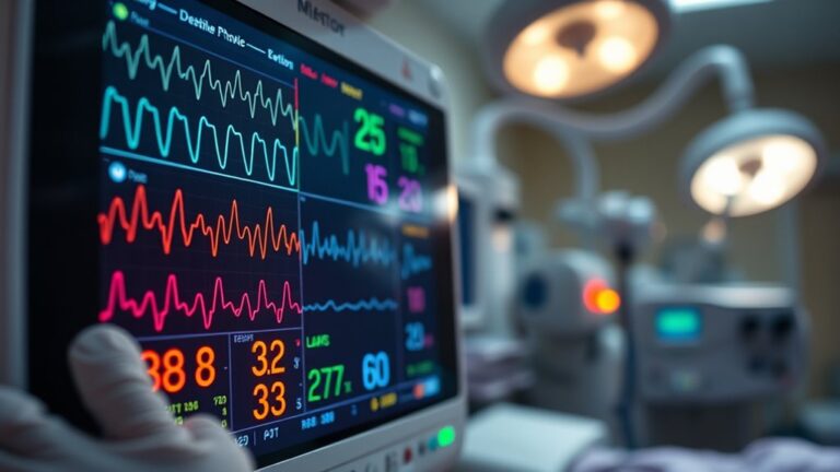 understanding hospital monitor readings