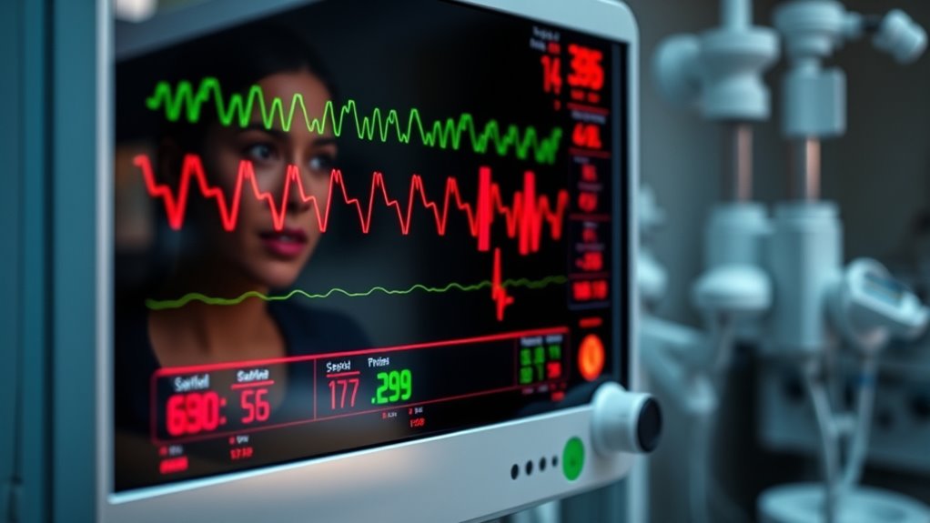 understanding hospital monitor readings