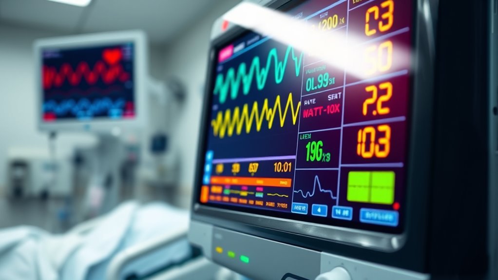 understanding hospital monitor readings