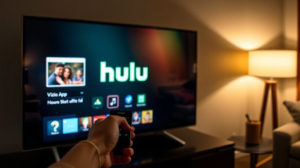 uninstall hulu vizio smart tv