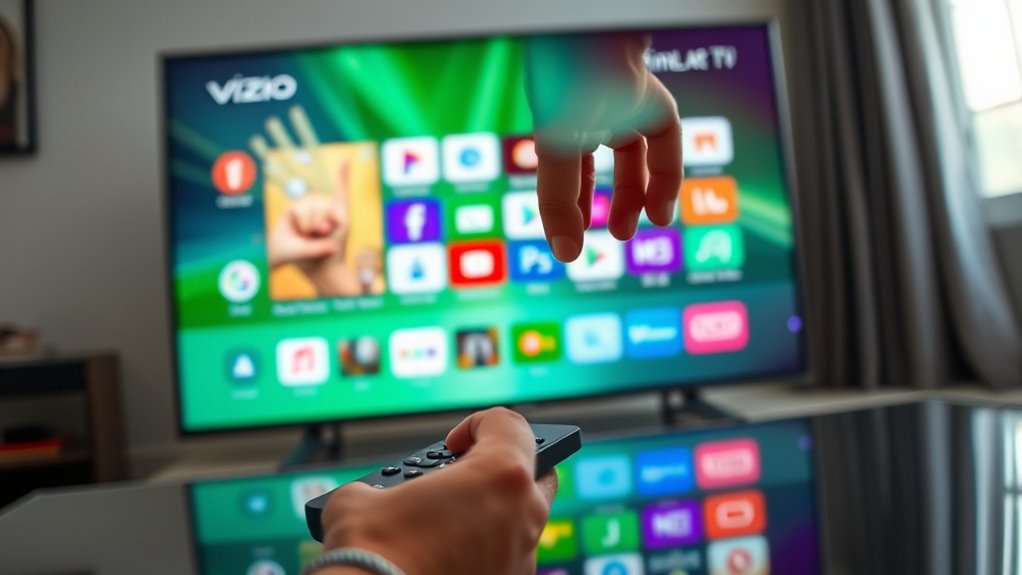 updating apps on vizio