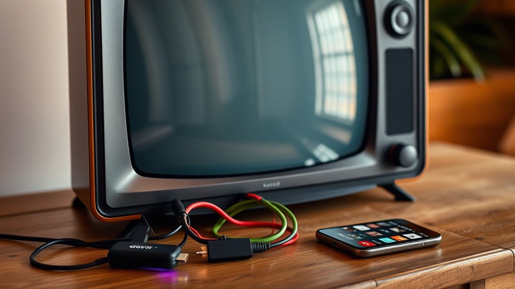 upgrade old tv smart