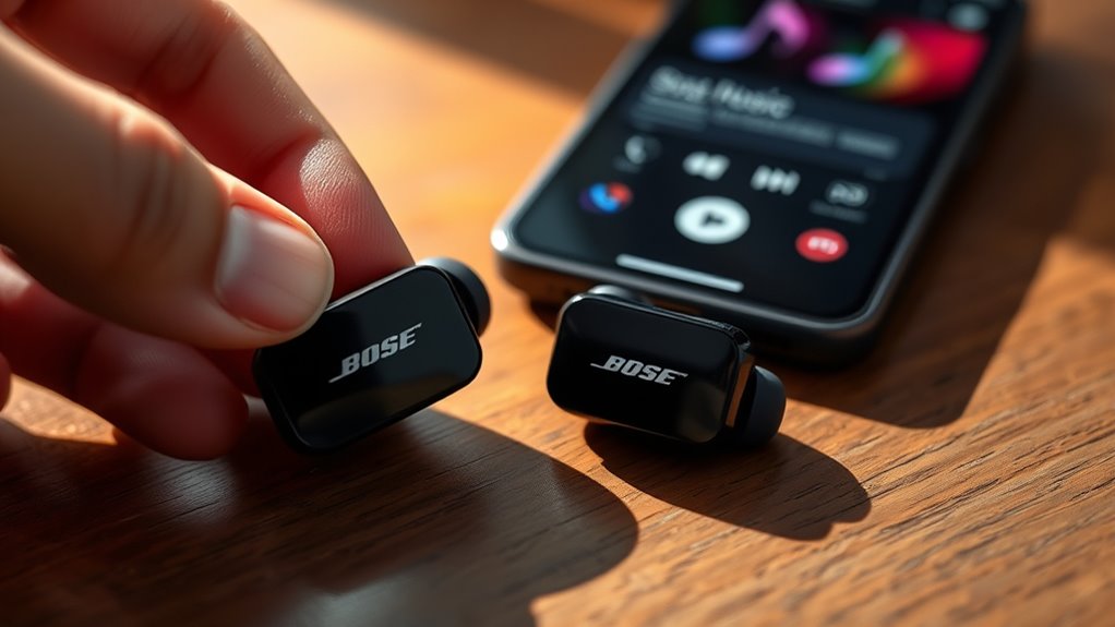 using bose earbuds effectively