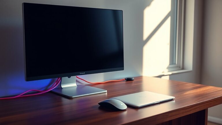 using external monitor setup