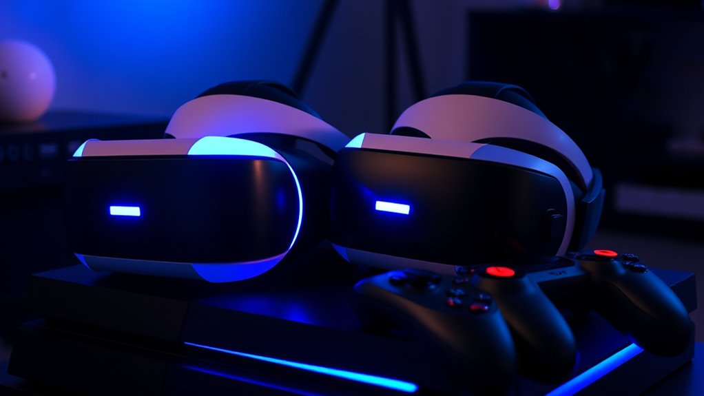 using multiple vr headsets