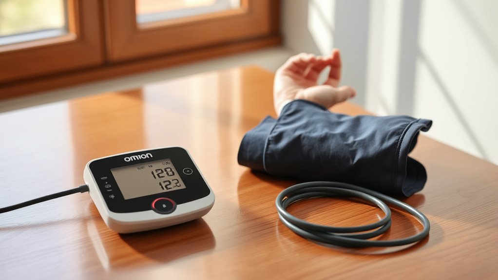 using omron blood pressure