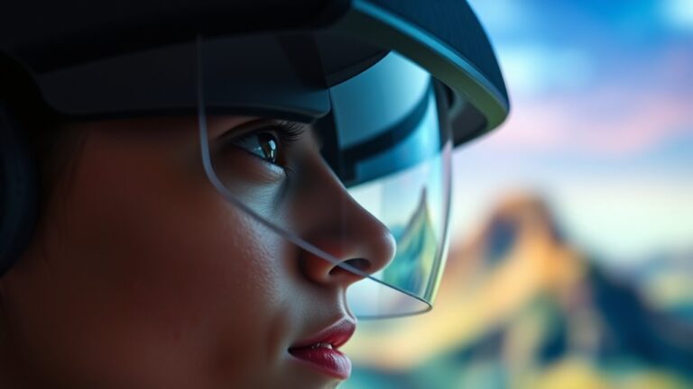 using vr headset monocularly