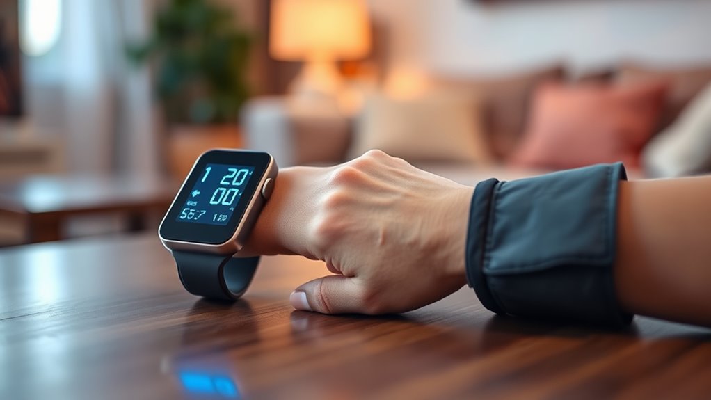 using wrist blood pressure monitor