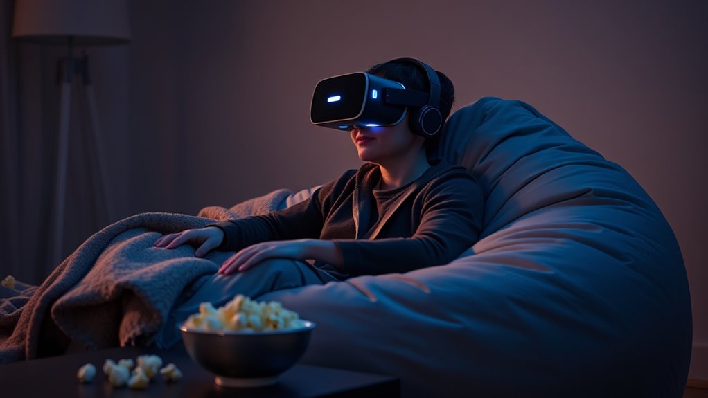 viewing netflix in vr