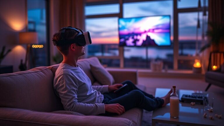 viewing tv in vr