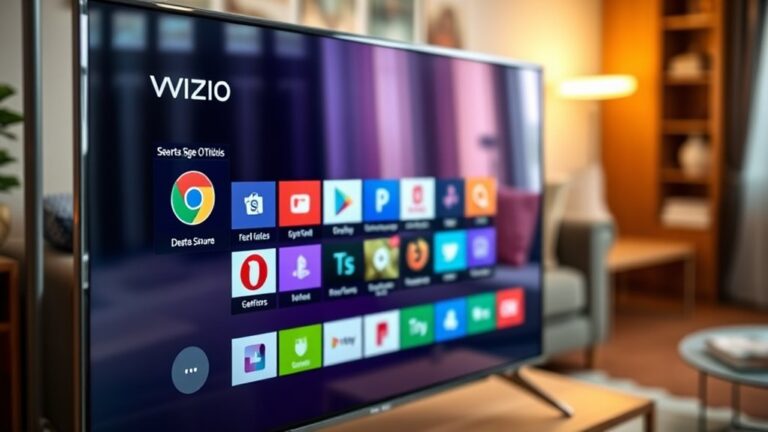 vizio smart tv web browser