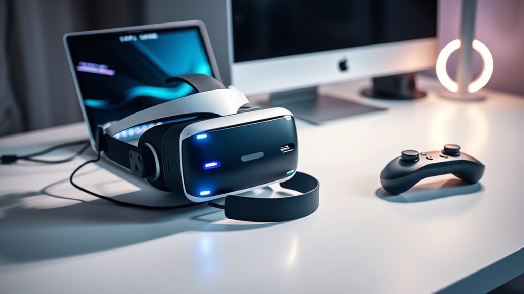 vr headset monitor setup requirements