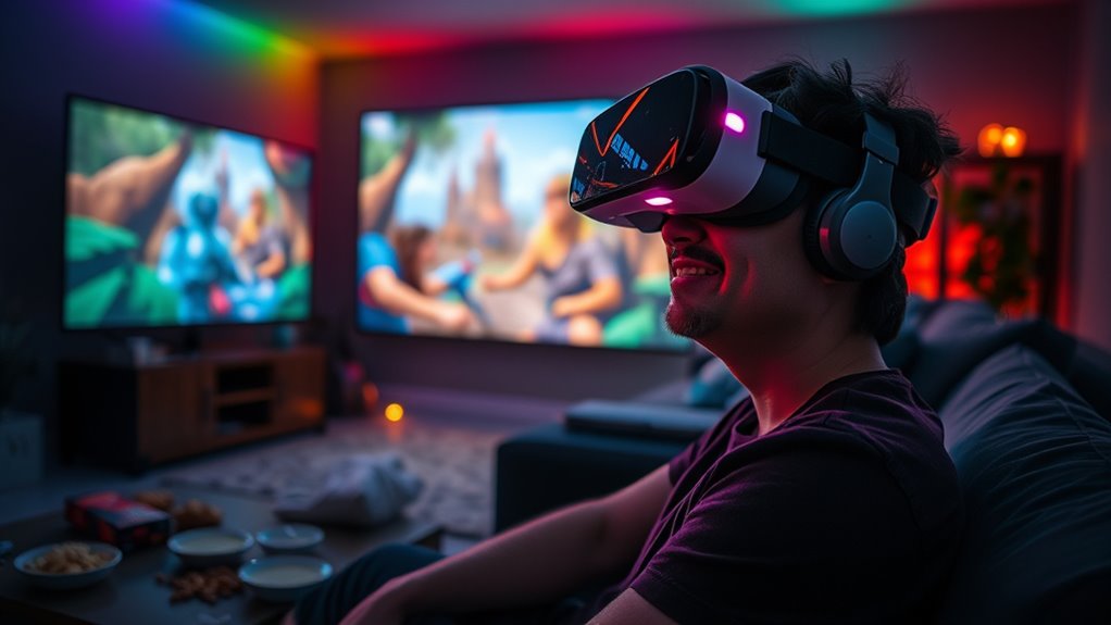vr headset movie experiences