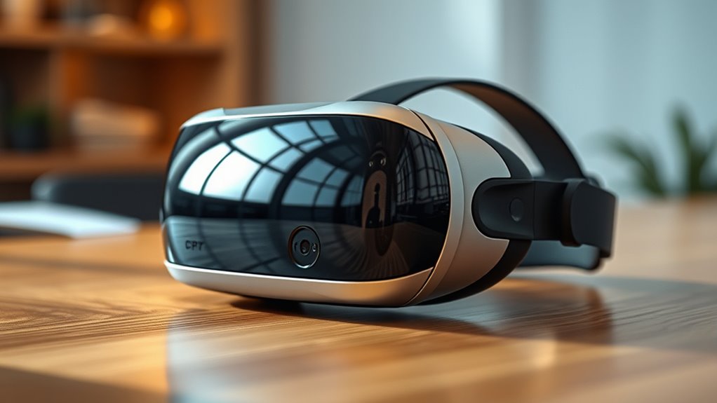 vr headset with face tracking