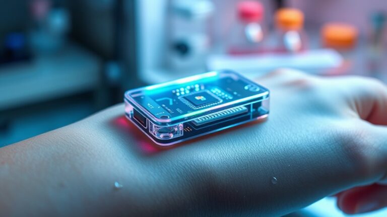 wearable epidermal monitoring device