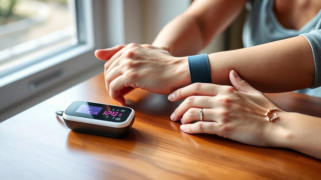 wrist blood pressure monitoring