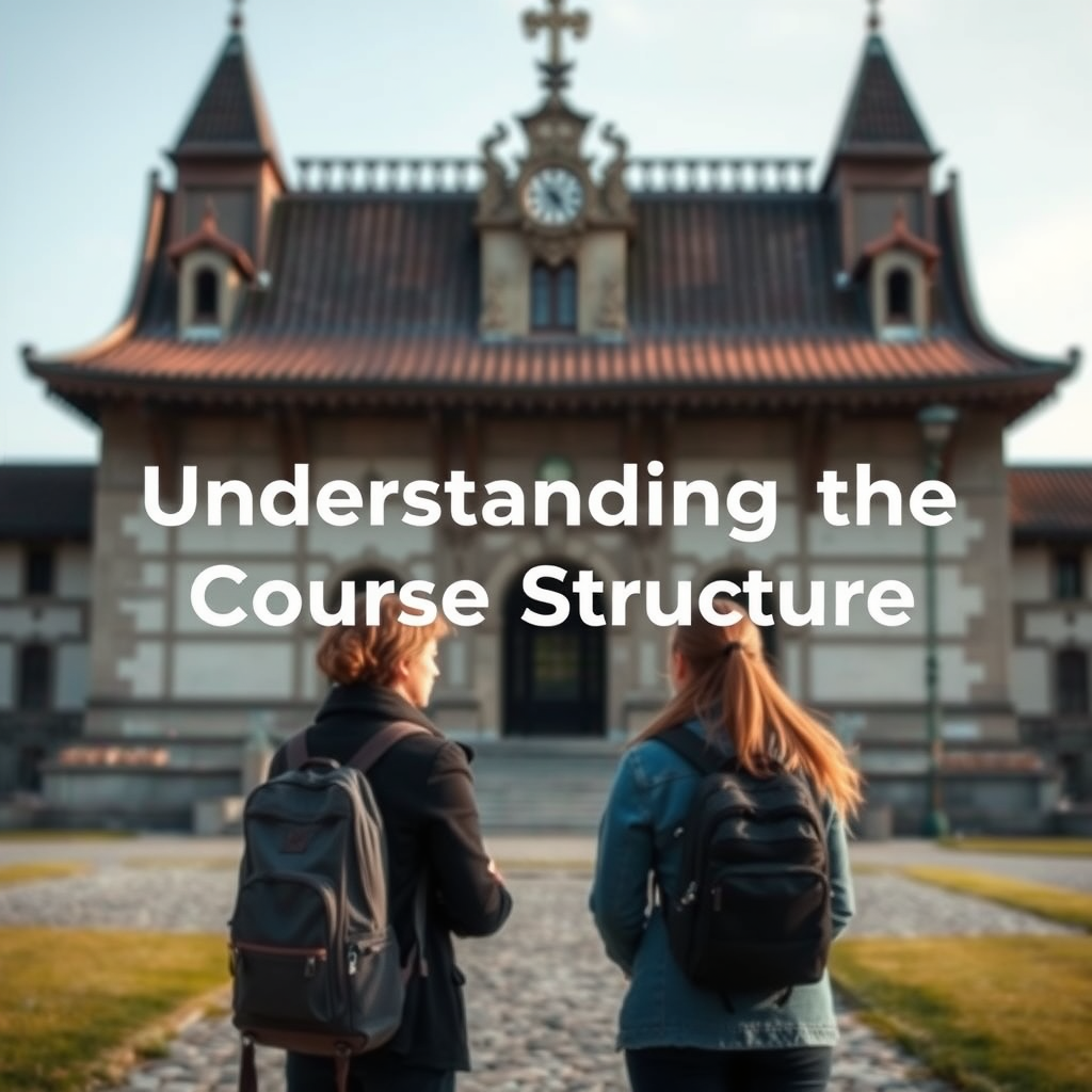 Understanding the Course Structure - a course for monolingual native french speakers online