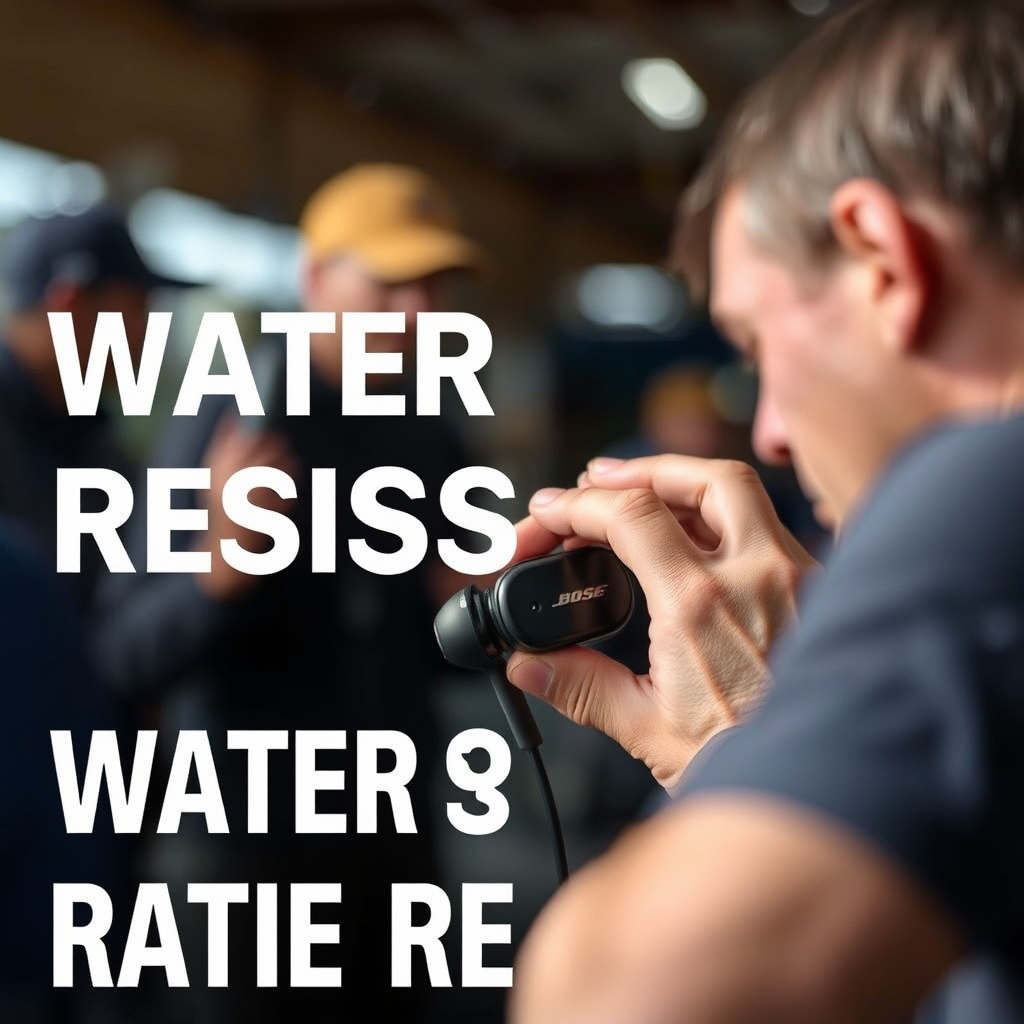 Understanding Water Resistance Ratings - are bose earbuds water resistant