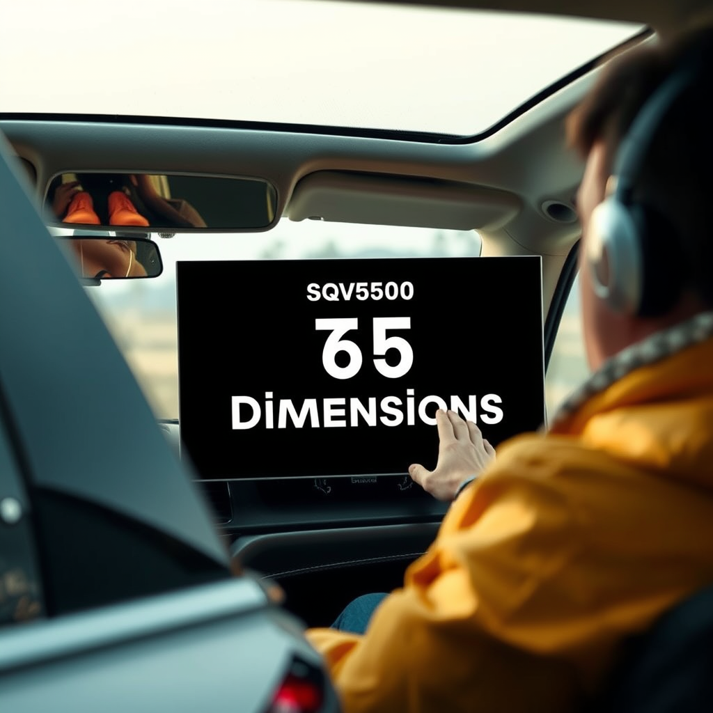 Understanding TV Dimensions - can a 65 in tv fit in a car