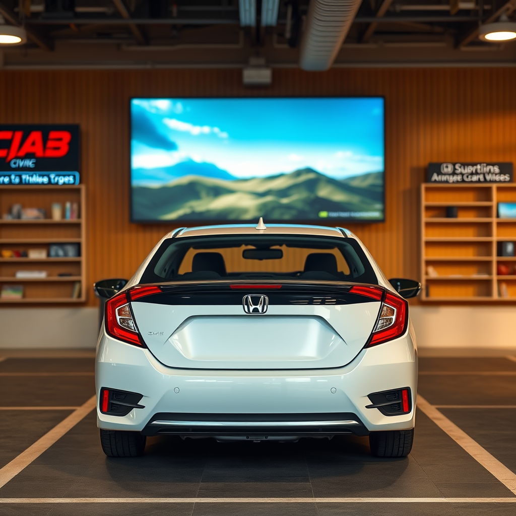 Understanding the Dimensions - can a 75 inch tv fit in a honda civic