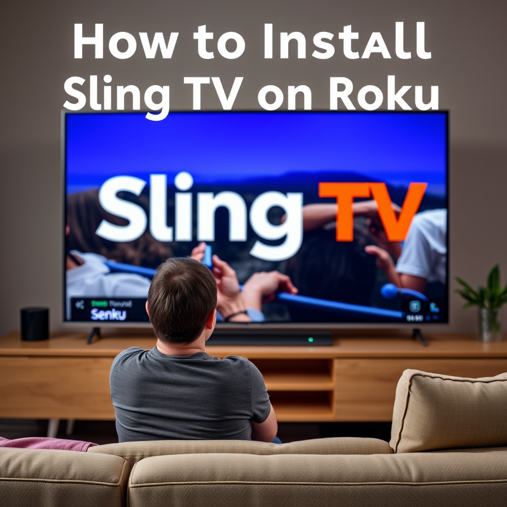 How to Install Sling TV on Roku - can i get sling tv on roku