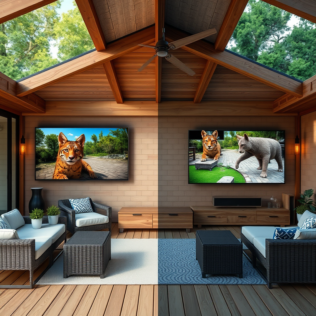 Understanding Outdoor TVs vs. Indoor TVs - can i put a tv outside