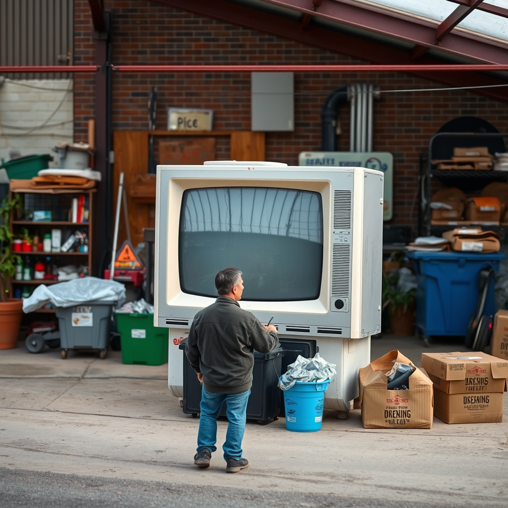 Understanding Local Regulations - can i throw a tv in the dumpster