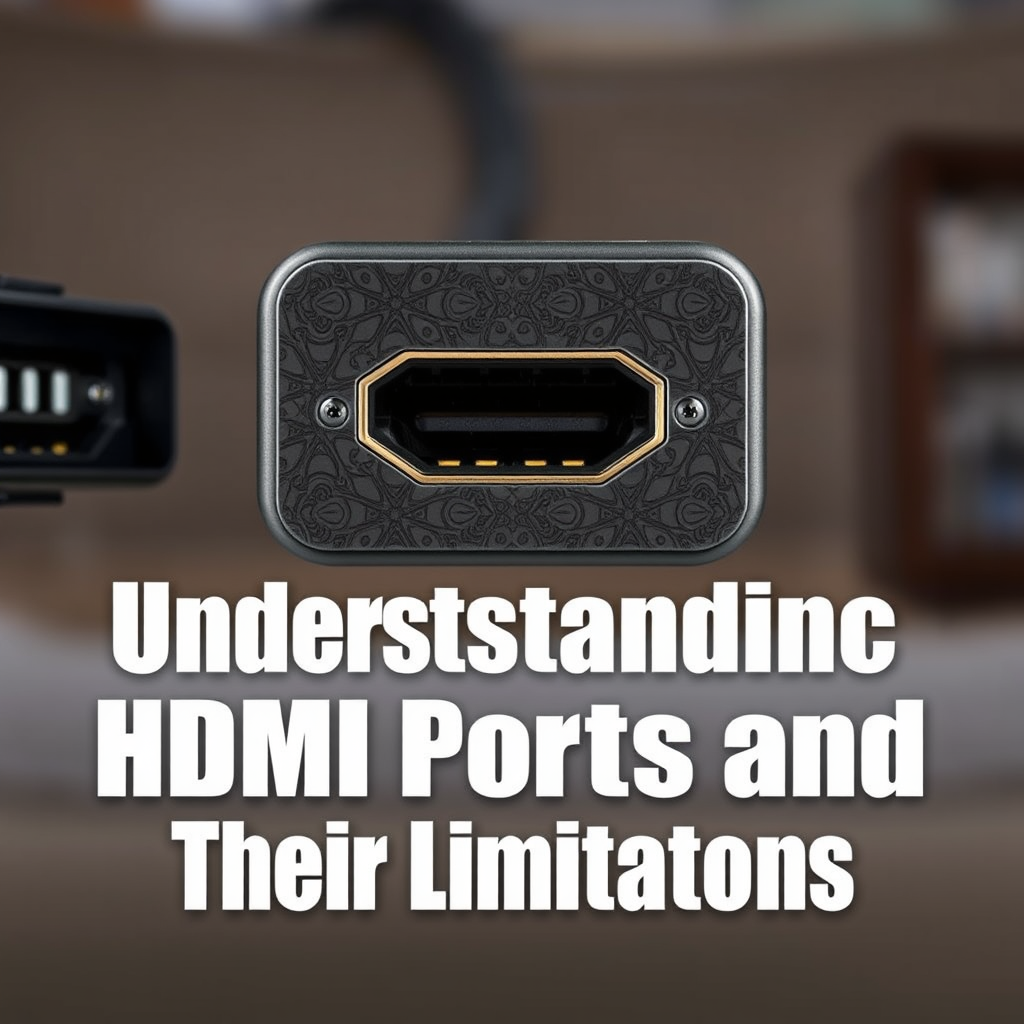 Understanding HDMI Ports and Their Limitations - can you add additional hdmi ports to a tv