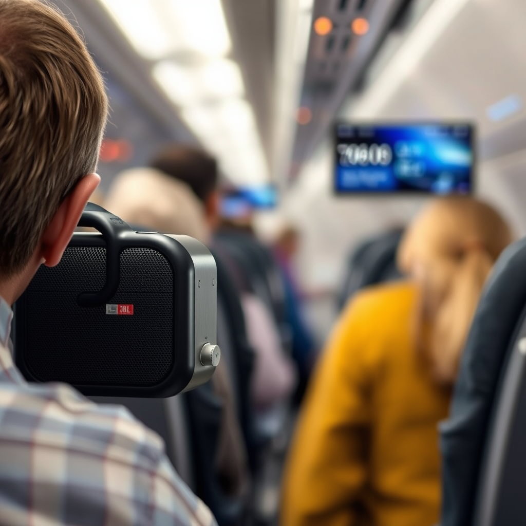 Understanding Airline Regulations - can you bring jbl speakers on a plane