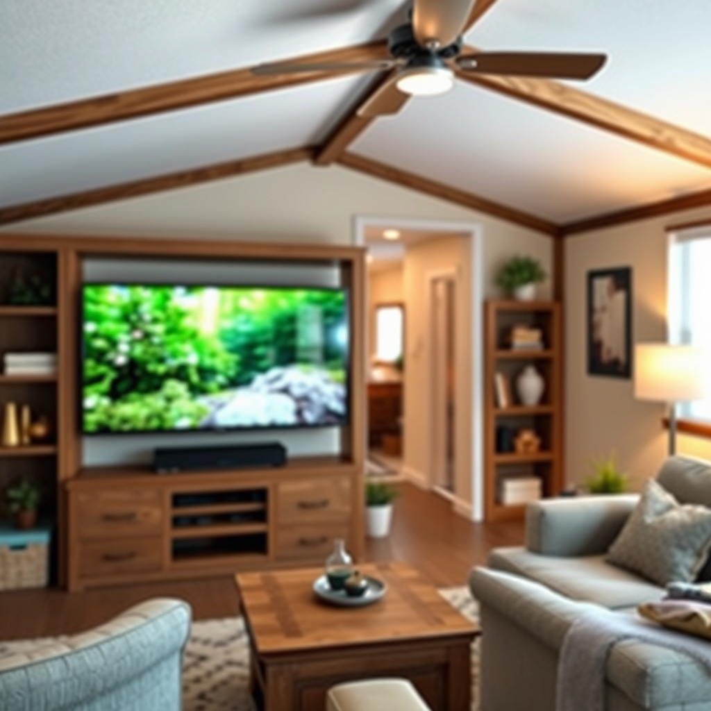 Understanding Mobile Home Construction - can you mount a tv in a mobile home