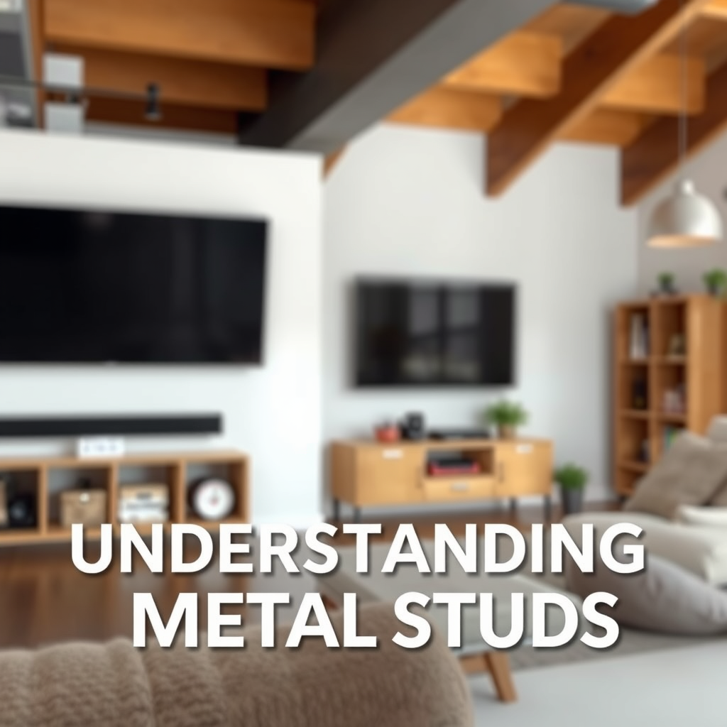 Understanding Metal Studs - can you mount a tv to metal studs