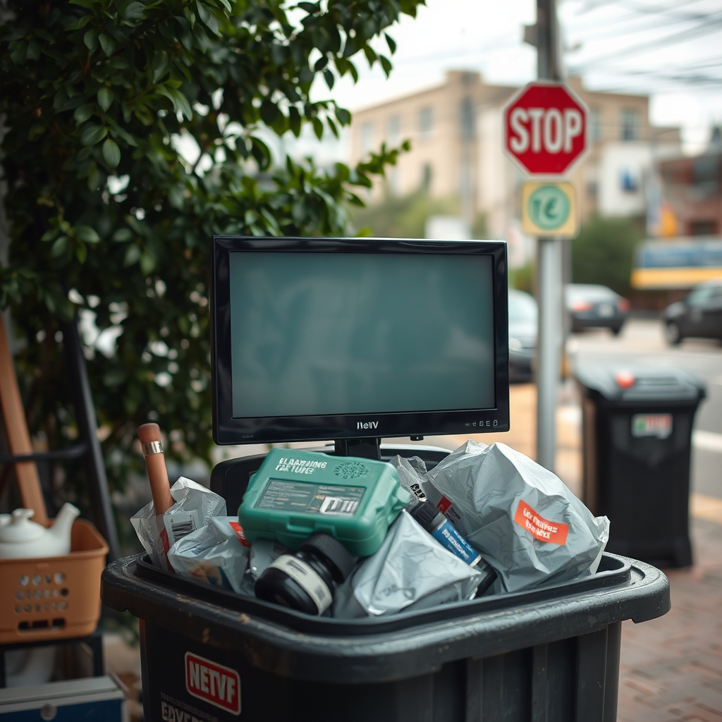 Understanding Local Regulations - can you put a tv in the garbage