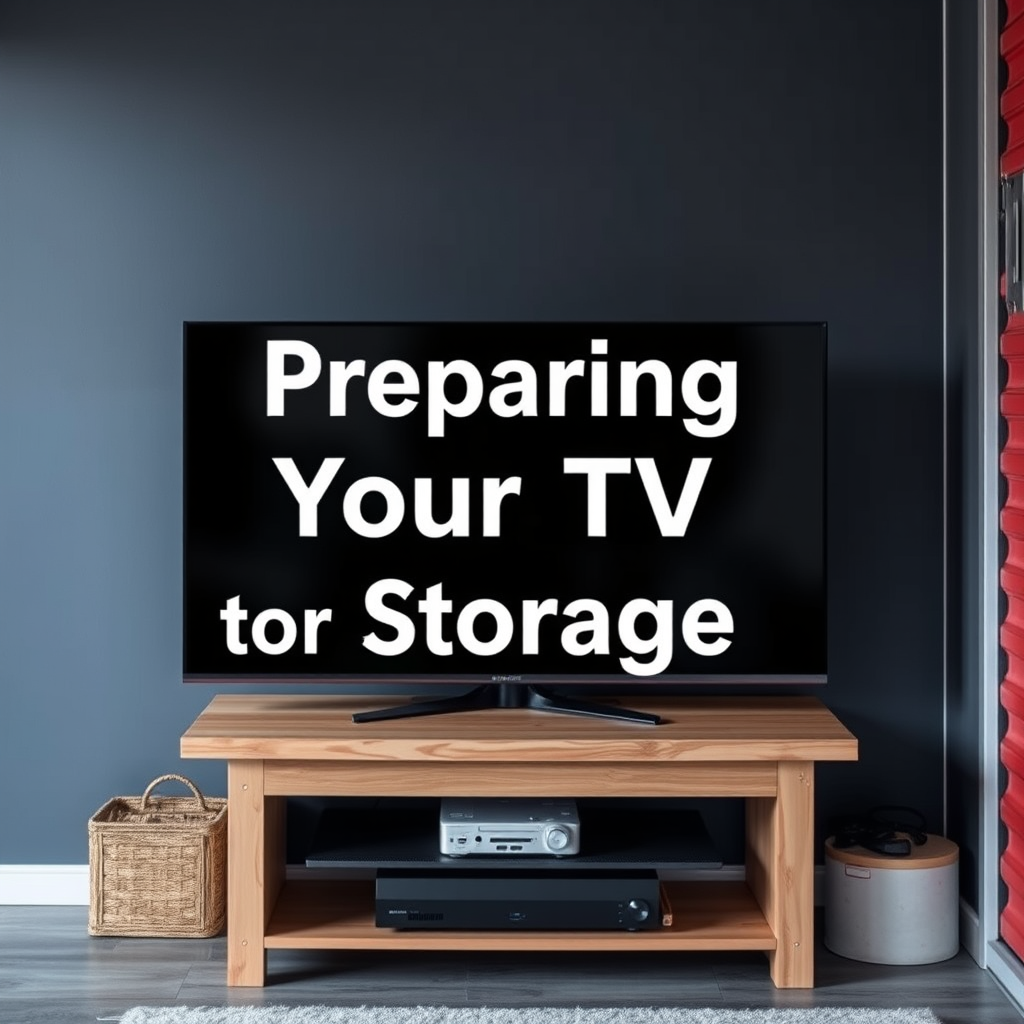 Preparing Your TV for Storage - can you store a tv in a storage unit