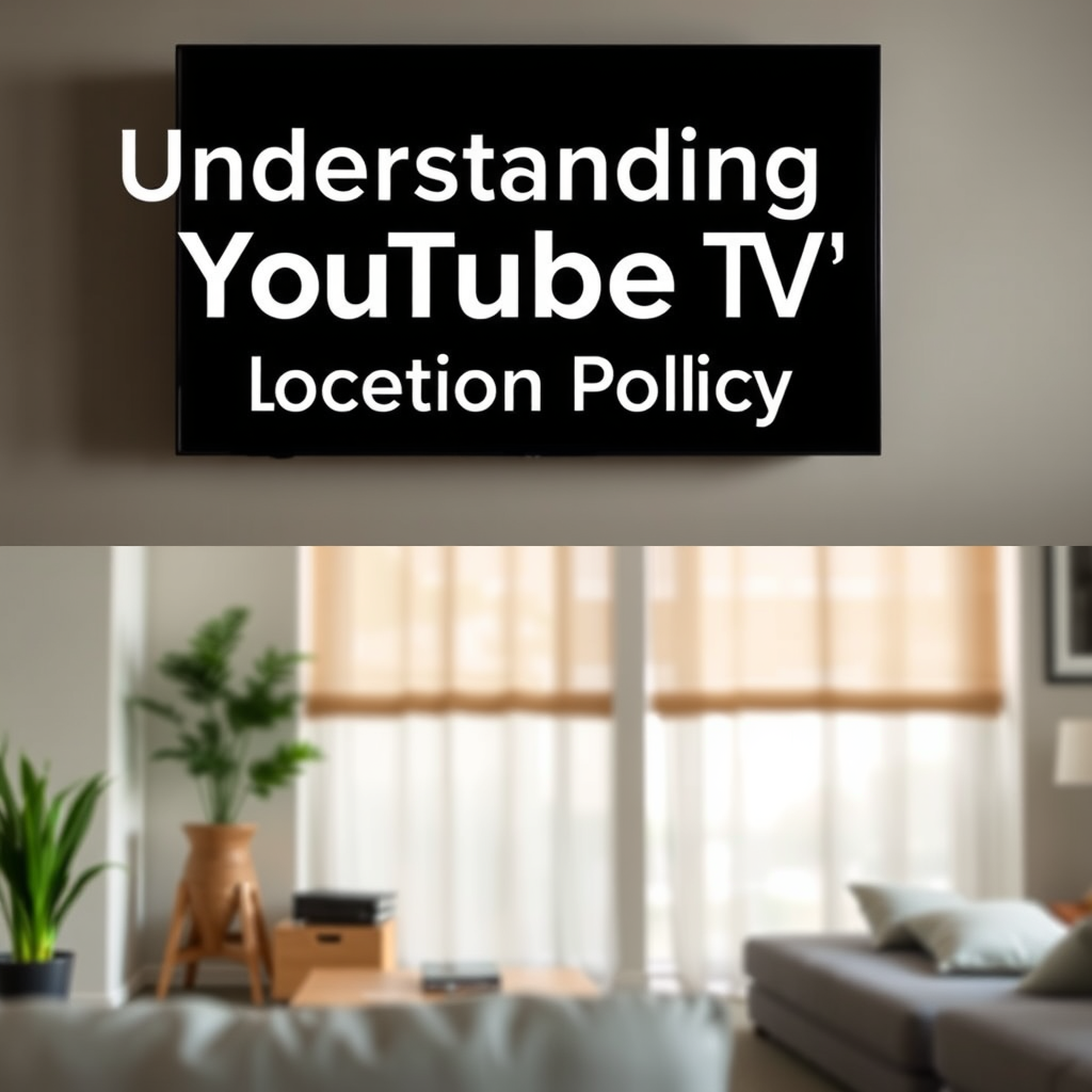 Understanding YouTube TV's Location Policy - can you use youtube tv in different houses